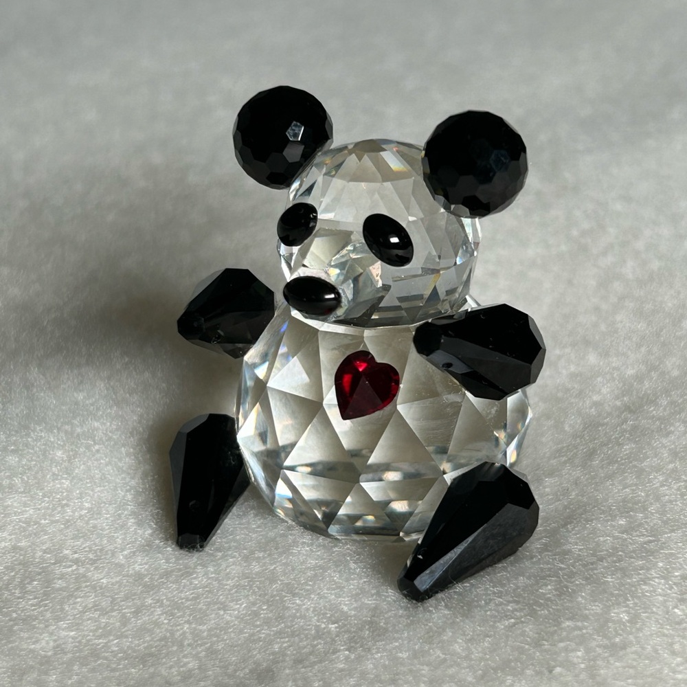 Vintage - Iris Arc Fine Austrian Crystal Panda Bear